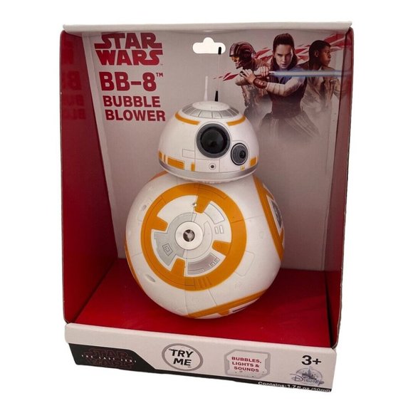 Disney Parks Star Wars The Last Jedi BB-8 Bubble Blower Toy with Lights Sound - Picture 6 of 6